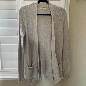 Hollister Tan Cardigan